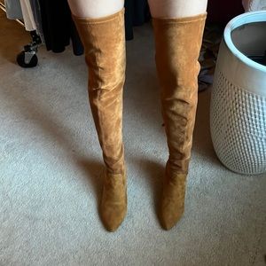 Goodnight Macaroon Marlo Tan Over The Knee Boots